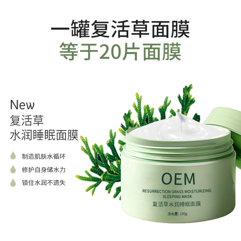 浦东新区_复活草睡眠面膜OEM